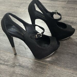 Sexy stiletto platforms.